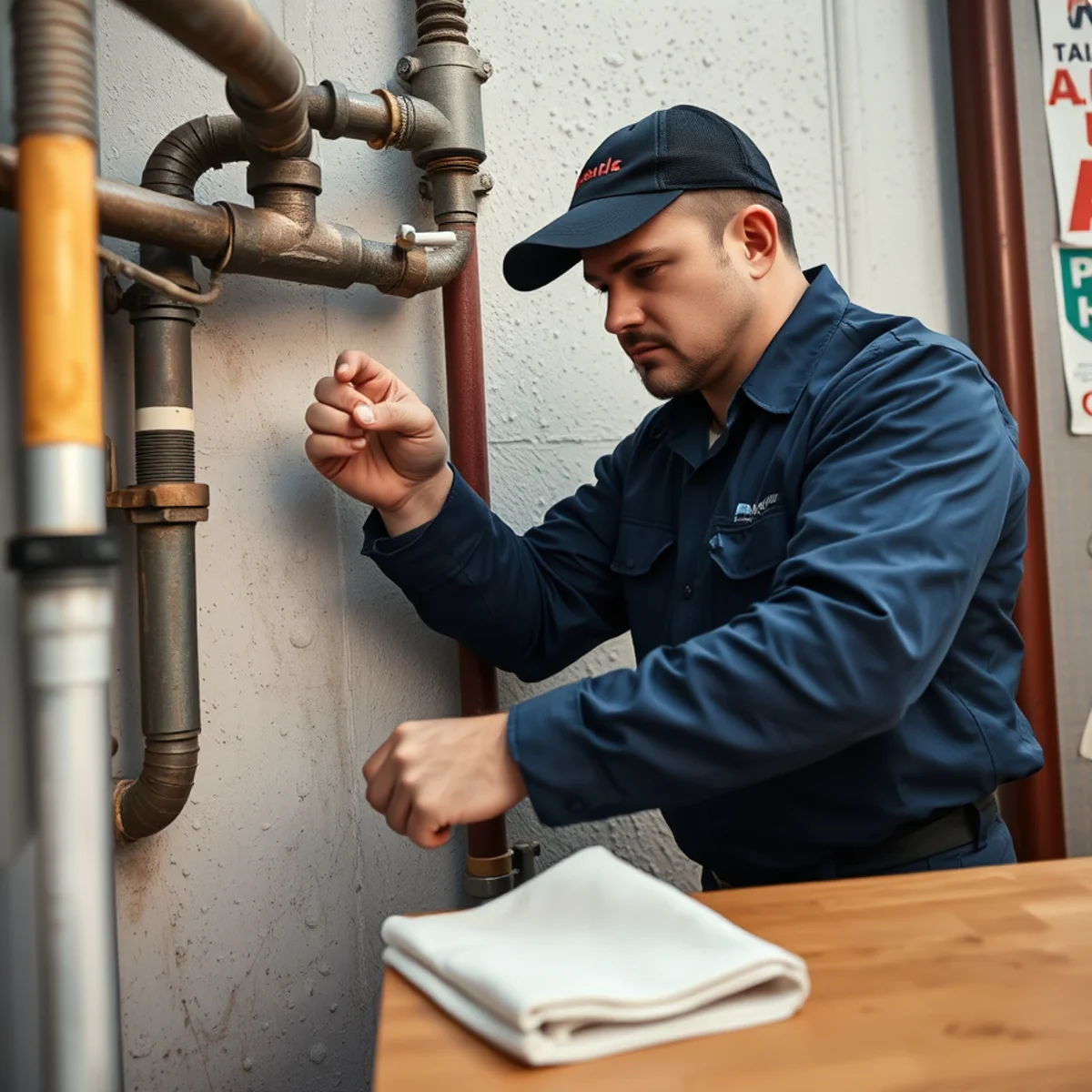 BH Plumbing & Drain Service technician preparing plumbing service at a Wynwood, Florida property