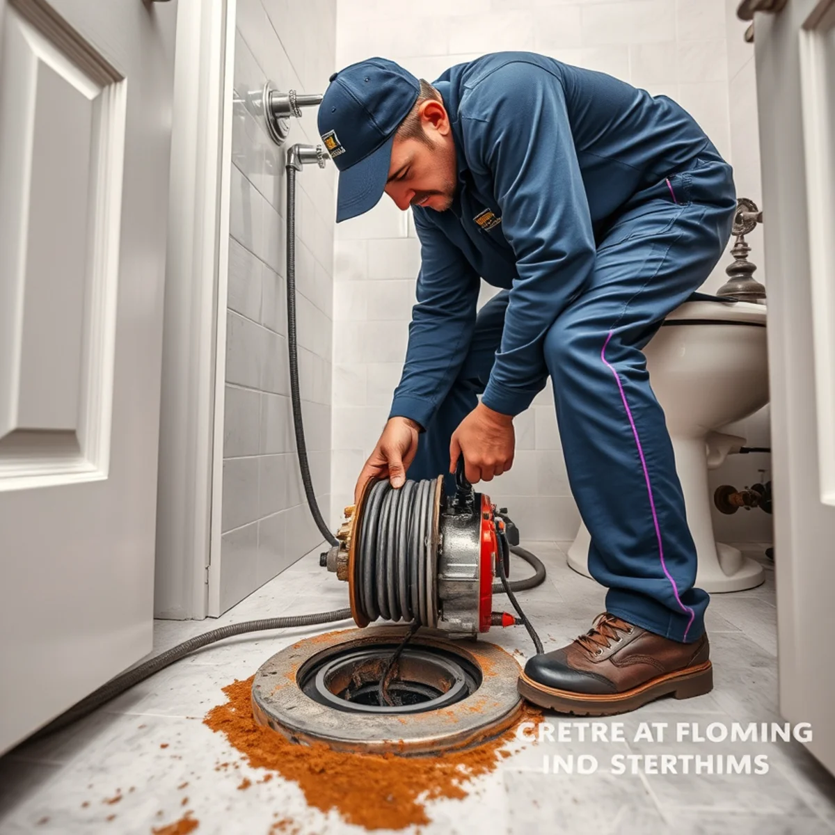 Drain Cleaning equipment for a Homestead, Florida plumbing property