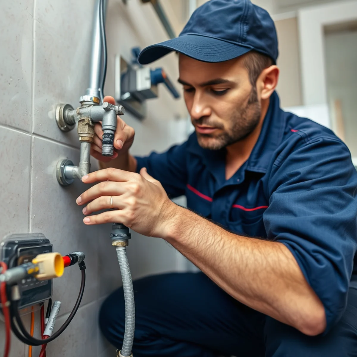 Emergency Plumbing service in progress at a Miami, Florida property