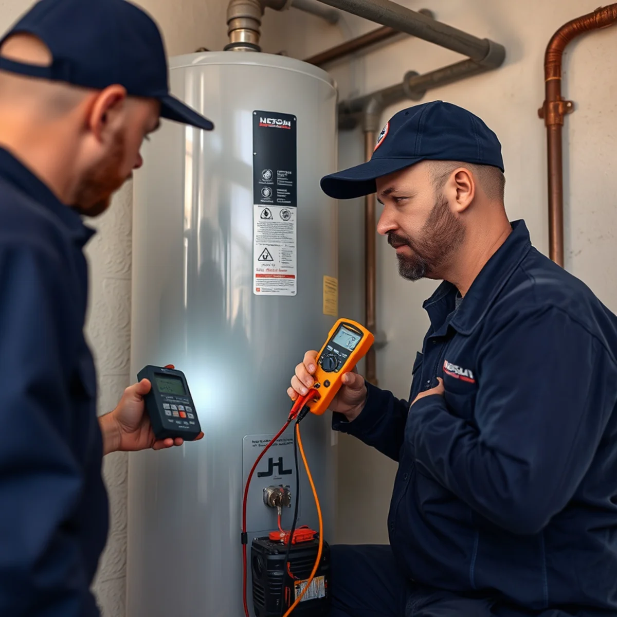 Water Heater Repair equipment for a Doral, Florida plumbing property