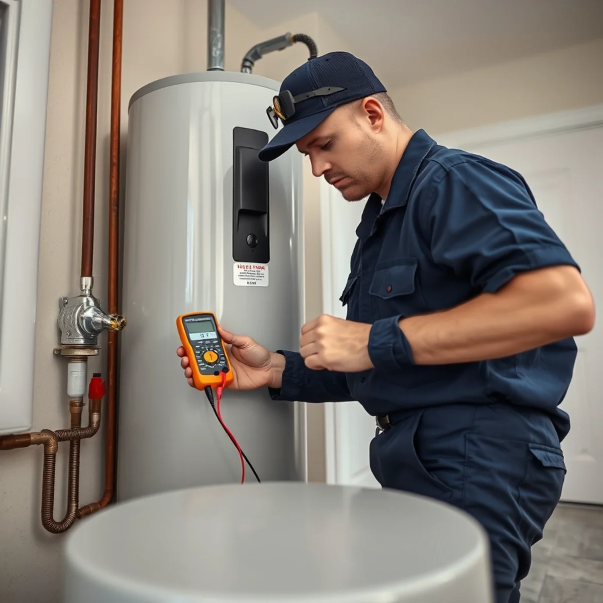 Water Heater Repair equipment for a Miami Beach, Florida plumbing property