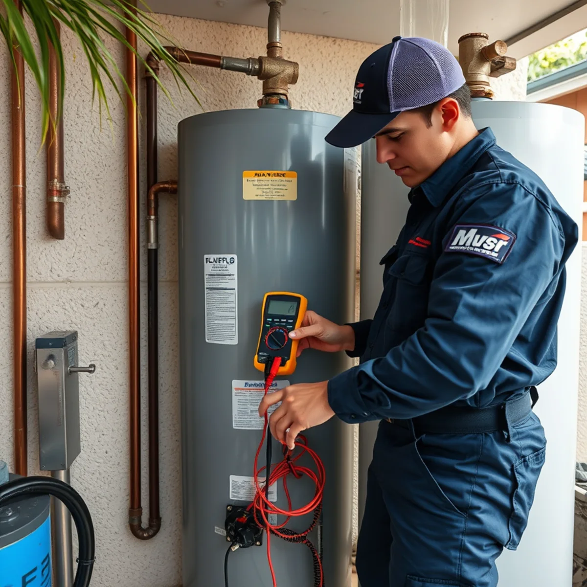 Water Heater Repair equipment for a Miami Gardens, Florida plumbing property
