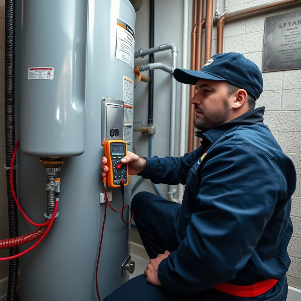 Water Heater Repair equipment for a Miami, Florida plumbing property
