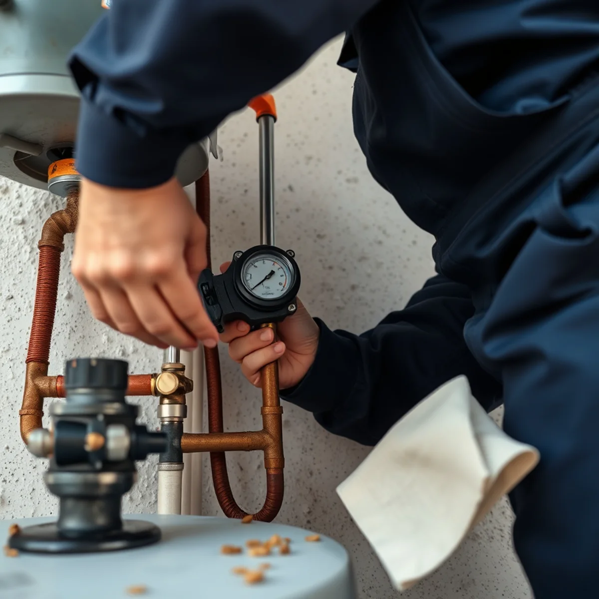 Well Pumps service in progress at a Miami, Florida property